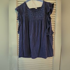 Caslon Shirt Size XL Blue